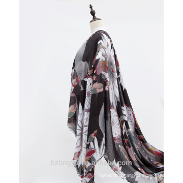 New style flower printing scarf cotton print dubai shawl wholesale